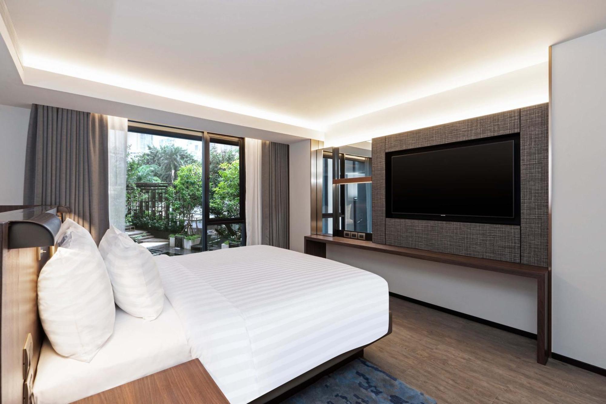 Gardina Asoke Hotel & Residence Bangkok Bagian luar foto