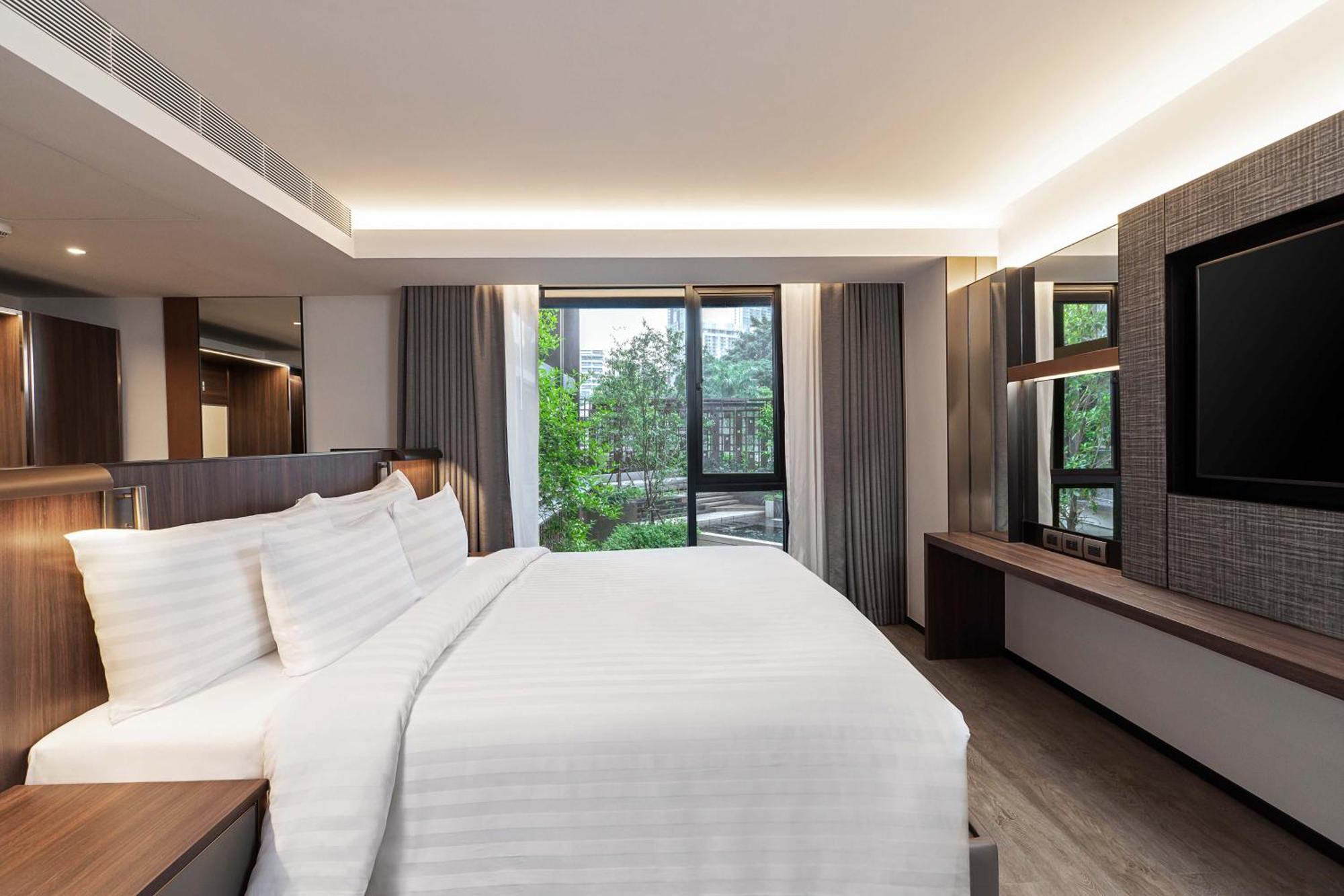 Gardina Asoke Hotel & Residence Bangkok Bagian luar foto