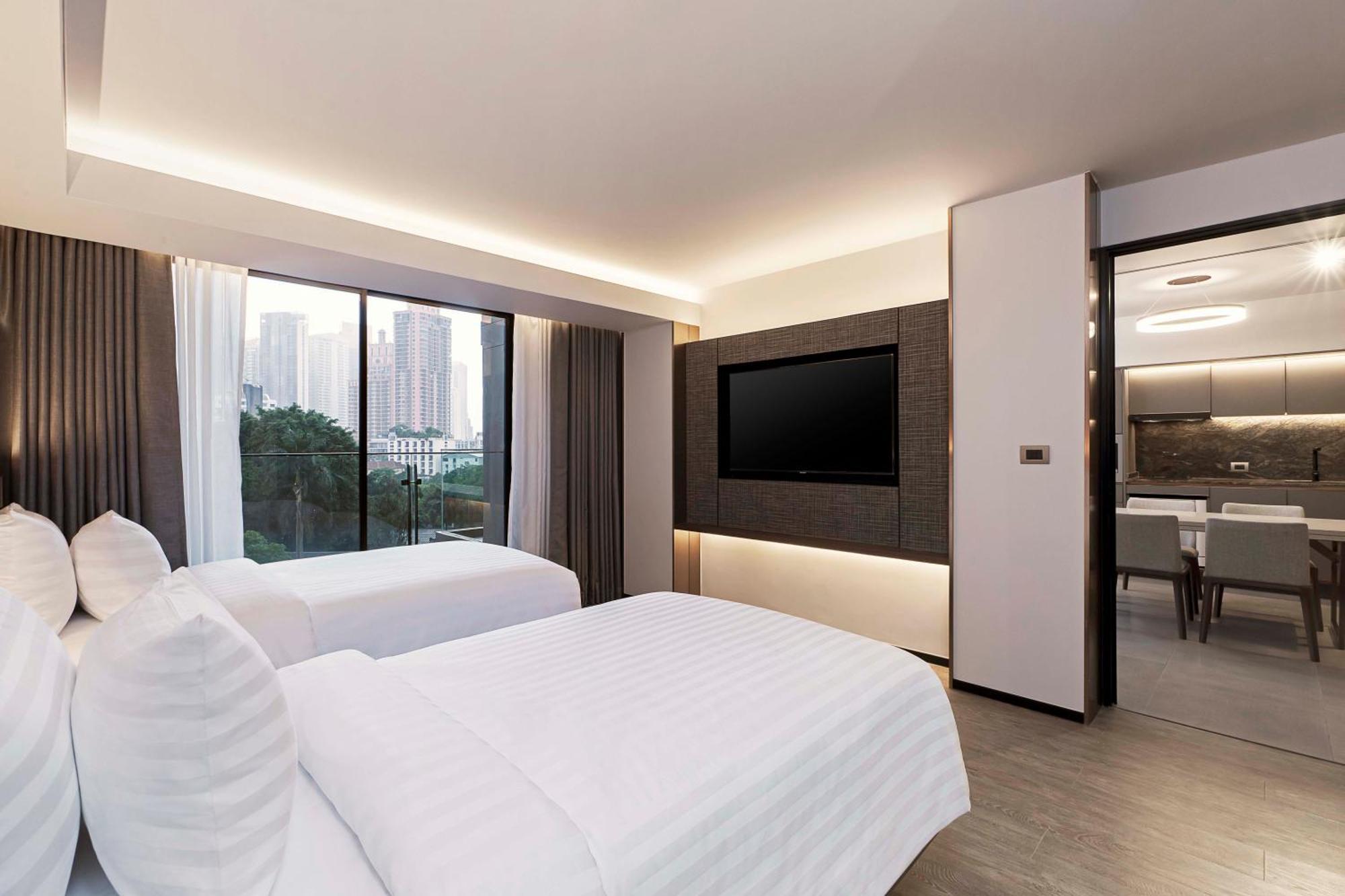 Gardina Asoke Hotel & Residence Bangkok Bagian luar foto