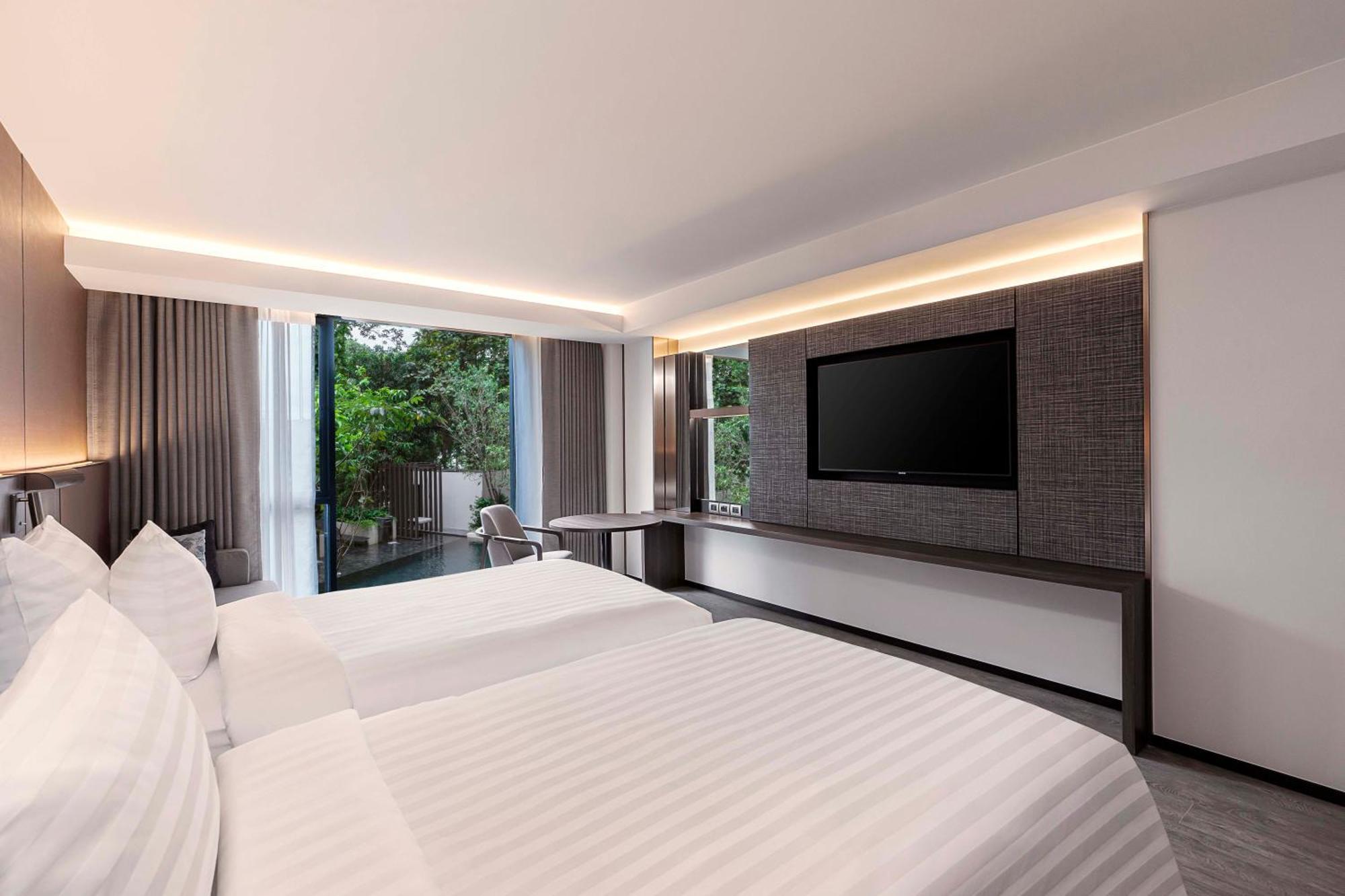 Gardina Asoke Hotel & Residence Bangkok Bagian luar foto